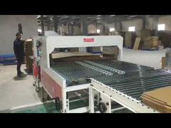 2500x4000 Automatic Folder Gluer Stitcher Machine Two In One Cardboard Stitching Machine